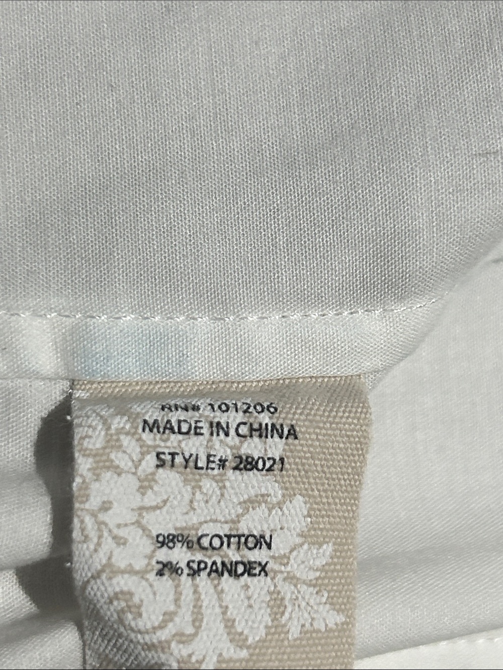 Soft Surroundings White Long-Sleeve Button Front Shirt - Picture 6 of 9